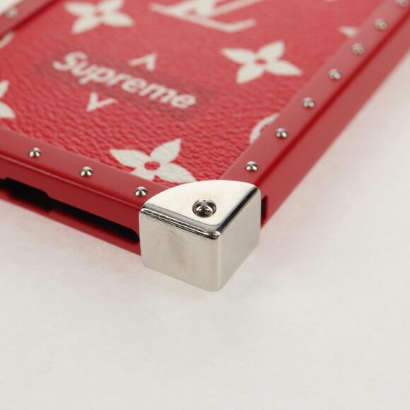 LOUIS VUITTON Louis Vuitton × Supreme iPhone 7 Case Red M67758 LV